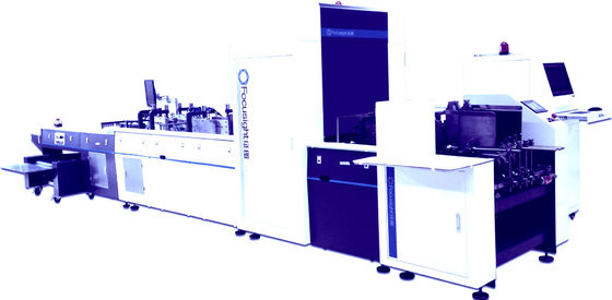 Бумажные доски печатают коробки системы контроля и складчатости печатая машину осмотра,
